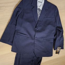 Boys Formal 5 piece Suit with Shirt and Vest