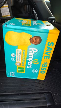 Pampers size 1 - 210 count