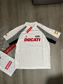 Supreme Ducati Soccer Jersey 'White'