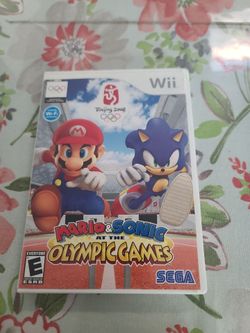 Nintendo wii game Mario & sonic at the olympic games