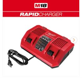 Milwaukee M18 18-Volt Lithium-Ion Dual Bay Rapid Battery Charger