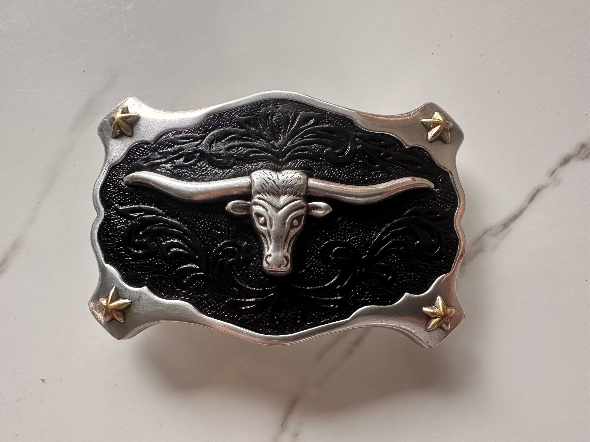 Longhorn Belt Buckle