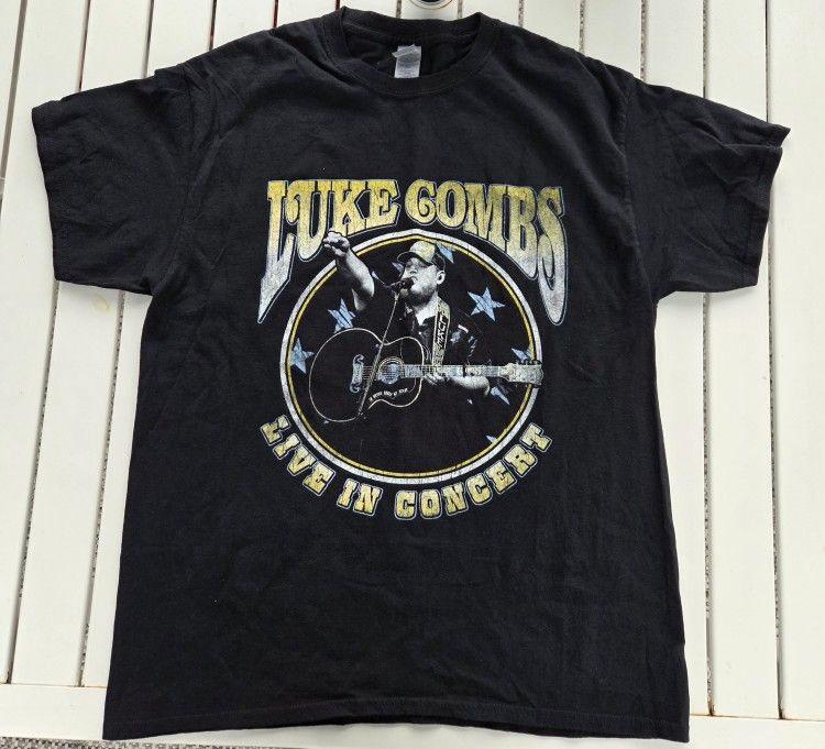 Luke Combs what you see is what you get tour 2021 live in concert t-shirt size large