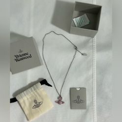 Vivienne Westwood Orb Pendant & Enamel necklace