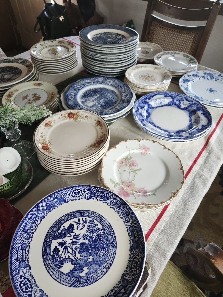 70+ Antique Plate Collection