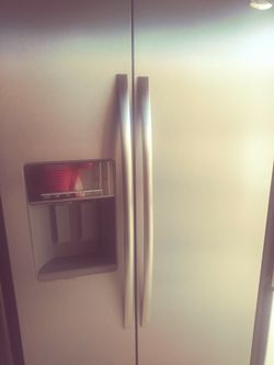 Whirlpool stainless steel fridge