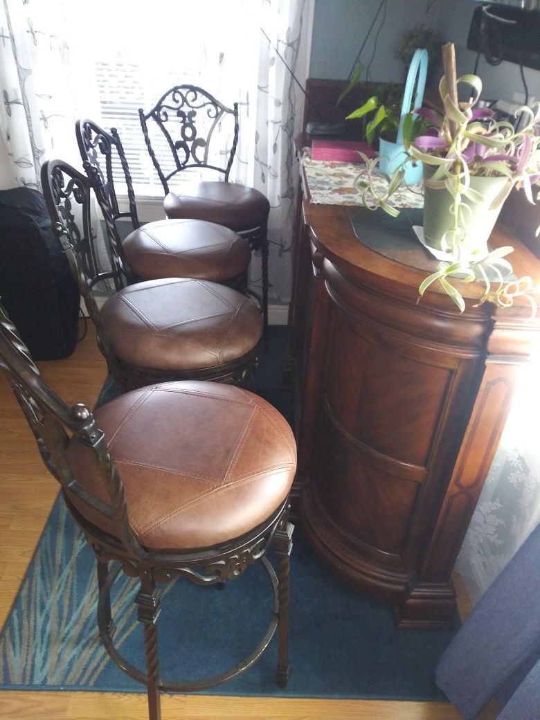 Stools with bar