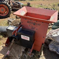 Kabota tractor wood chipper