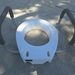 Toilet Assist Bar With Toilet Seat Raiser