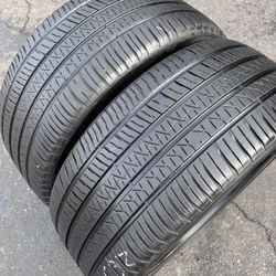 I Am Selling This Used Pair 265/40R21 (105Y) Pirelli Scorpion Zero All Season Plus Tires (2)