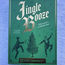 Duke Cannon NEW IN BOX, Jingle Booze bar soap gift set. Vol II.