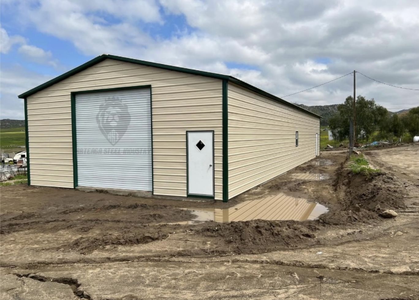 Steel Shed Building 