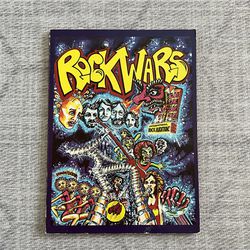 Vintage 1970s RARE Rock Wars Graphic Novel Book Comic Rock Music Garden City NY