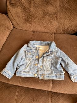 baby girl jean jacket size 6 months