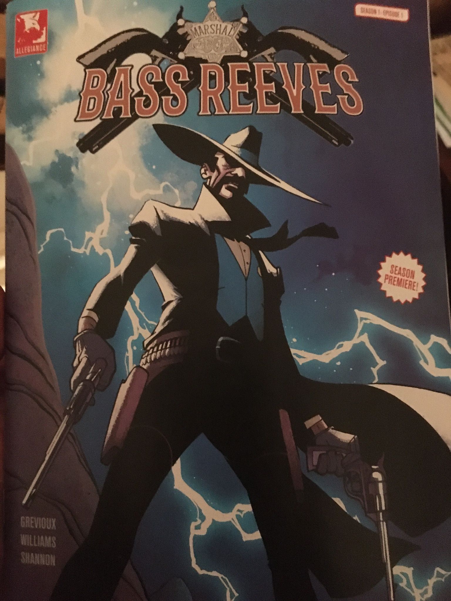 Comics of bass reeves. x2. Brand new.