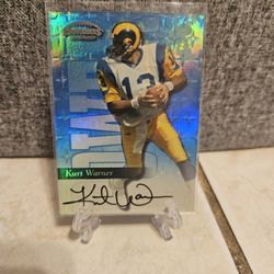 Ssd Power Blue Playoff Contenders Kurt Warner /50