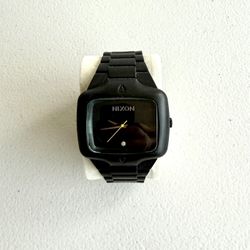 Nixon Rubber Player Men’s Watch – Black 
