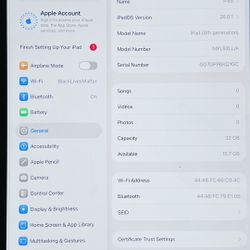 iPad 8th Gen