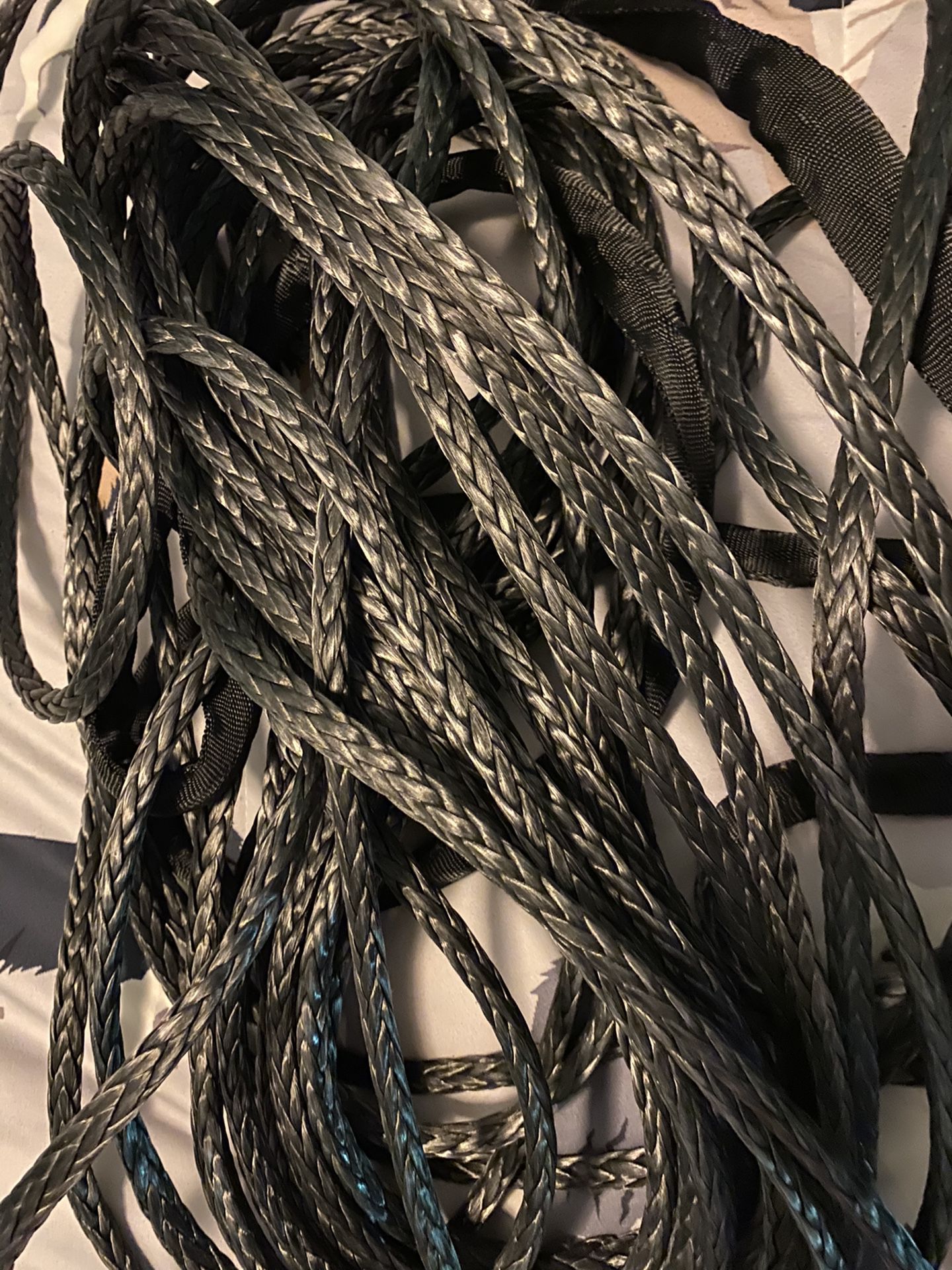 Winch Rope, synthetic 85 foot rope