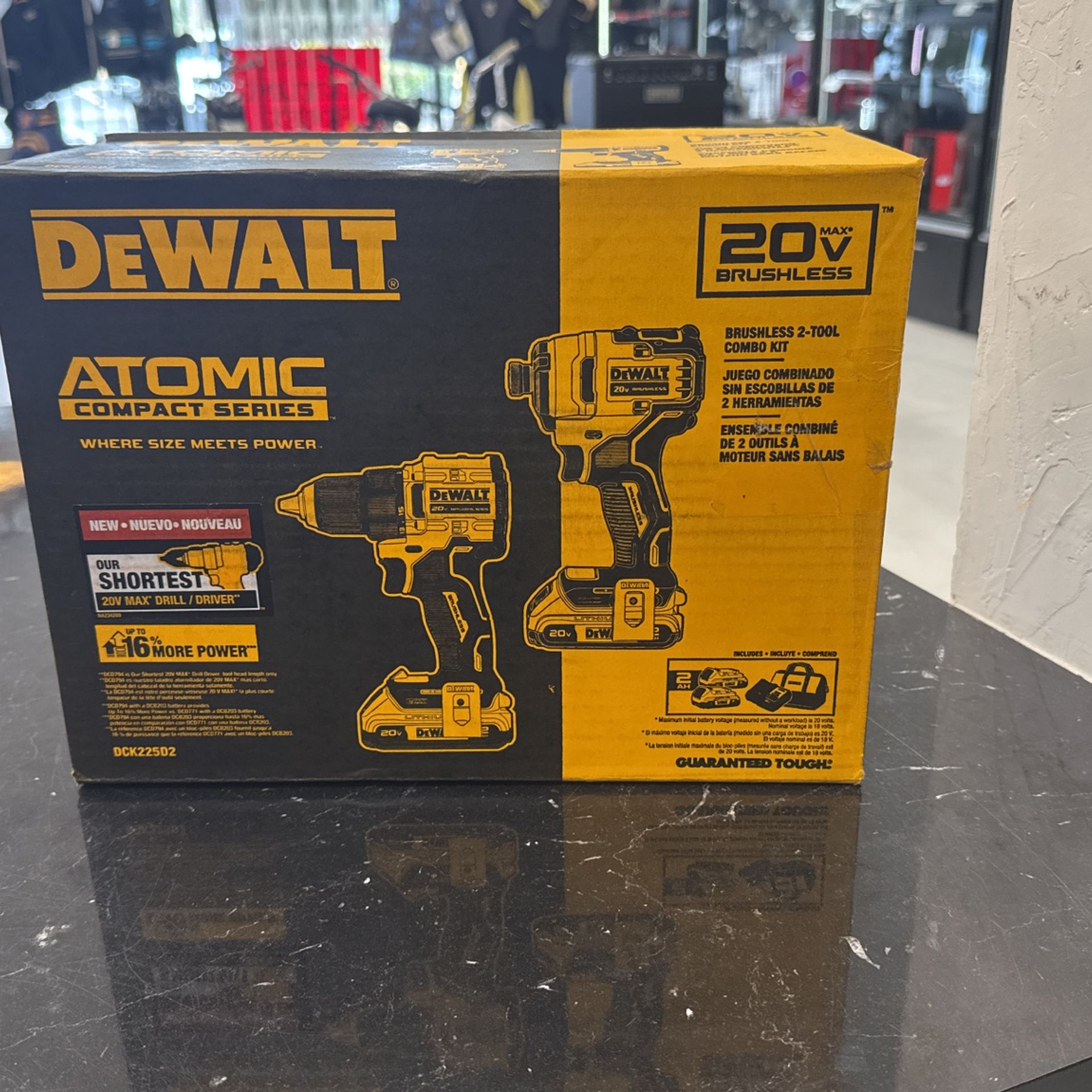 DeWalt DCK225D2 2-tool Drill Combo Kit