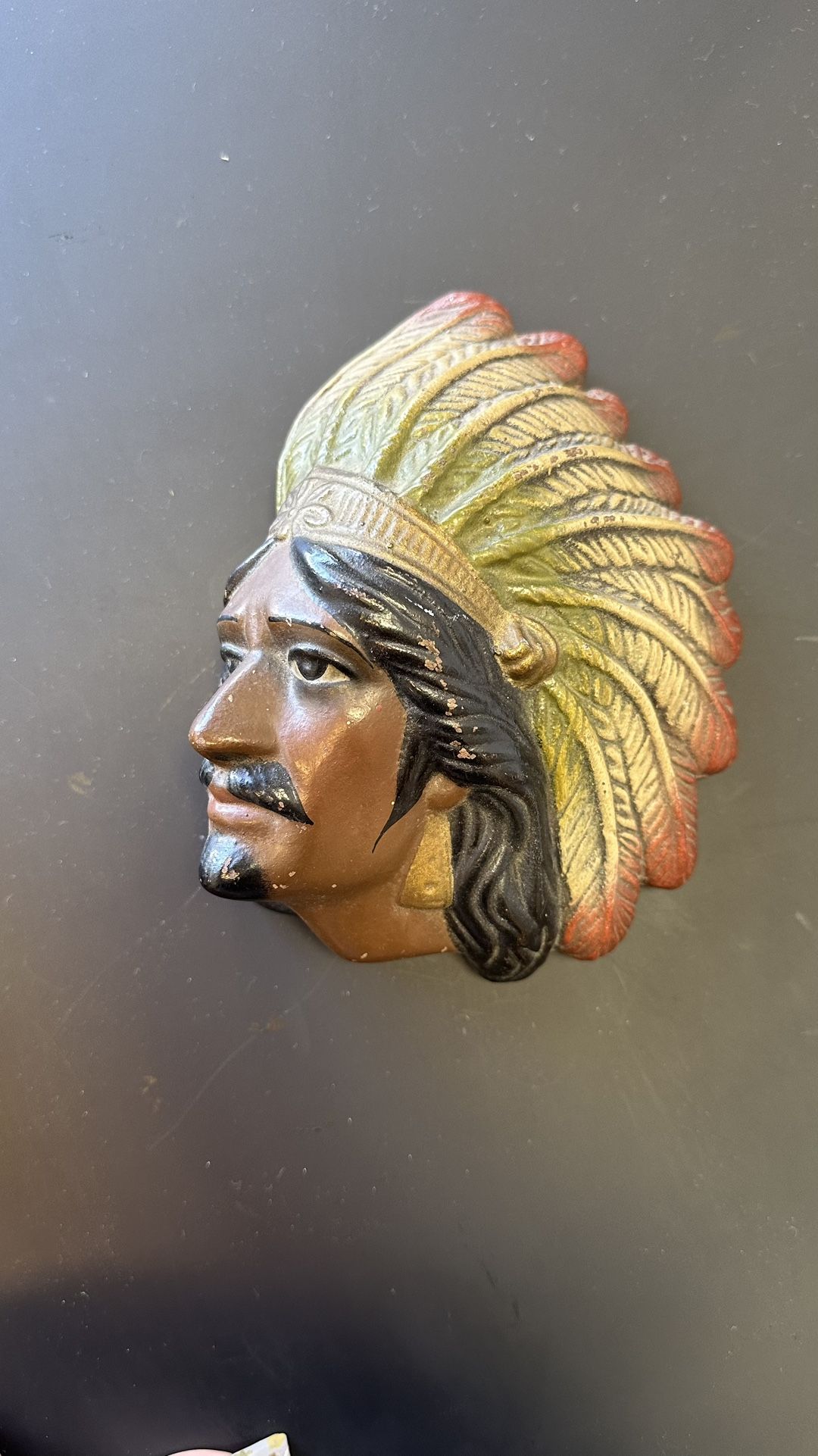 Pair Of Rare 1950βs Aztec Native American Wall Banks