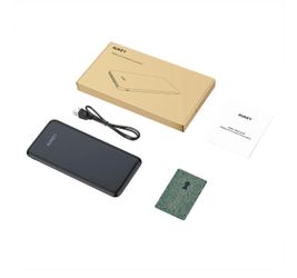 Slimline USB C Power Bank with 3 Input & 4 Output 20000mAh