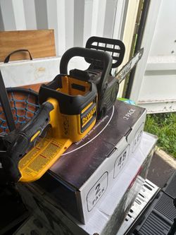 DeWalt 40v max chainsaw