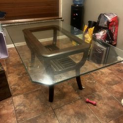 Glass Dining Table 