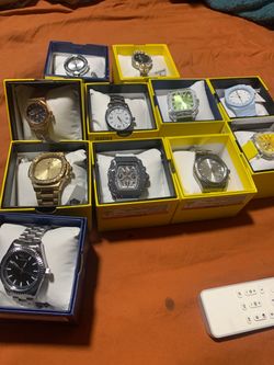 All authentic invicta Mens and women watches. New $30 women and Mens $40