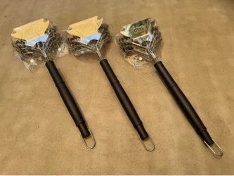 Grill brush & scraper - safe bristle free