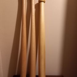 Wooden Baseball Bats $15 Each