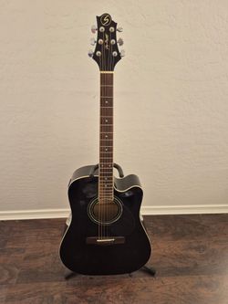 Samick Greg Bennet D-1CE Acoustic Electric Guitar (Trades Okay)