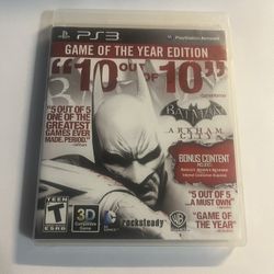 Batman: Arkham City (Game of the Year Edition) - Sony PlayStation 3 PS3 Tested