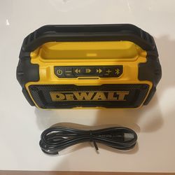  DEWALT 20V MAX Cordless Bluetooth Speaker (Tool Only)