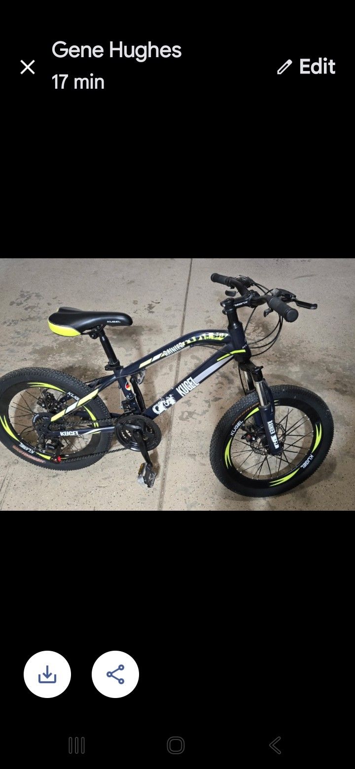 20 Inch Boys Bike New