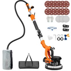 Drywall Sander 1000w Popcorn Ceiling Removal Tool Automatic Drywall Sander With Vacuum  Bag