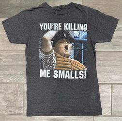 Sandlot “You’re Killing Me Smalls” Tee – Adult Small (Unisex Fit)