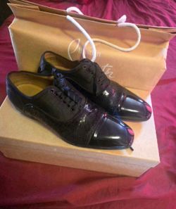 Mens Christian Louboutin Dress Shoes Size 8