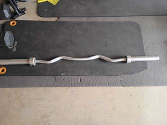 Olympic curl bar
