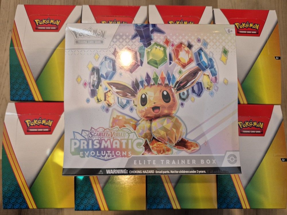 Pokemon TCG Scarlet & Violet Prismatic Evolutions ETB
