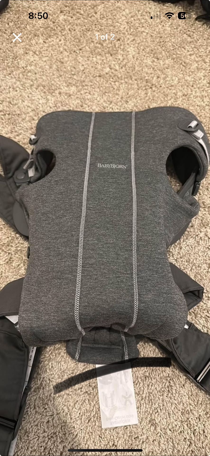 Baby Bjorn Carrier GRAY
