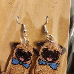 PUG EARRINGS 