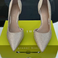 Gianni Bini Therry Rhinestone Stiletto Pumps