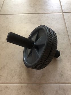 Used Total Body AB power Wheel Roller for Abs, abdominal Roller Workout Exercise