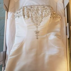 La Sposa Wedding gown US 14 professionally cleaned