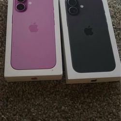 iPhone 16 pink or iPhone 17 black
