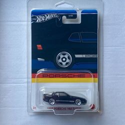 Hot Wheels ‘89 Porsche 944 Turbo Black Porsche Series 3/6 Sealed