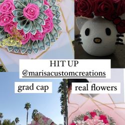GRAD CAPS & FLORAL ARRANGEMENTS ❣️