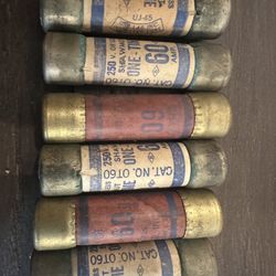 Vintage old stock fuses