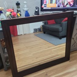 Wood Mirror